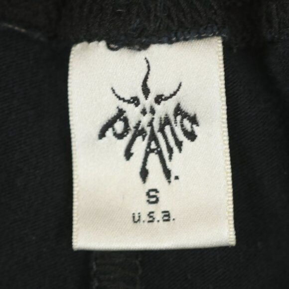 Prana Women's Small Black Drawstring Mid Rise Straight Leg Capri Knit Pants - Picture 7 of 8